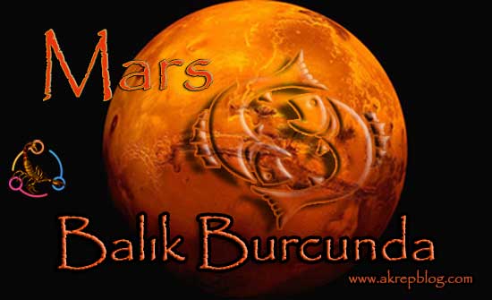 Mars Balık Burcunda