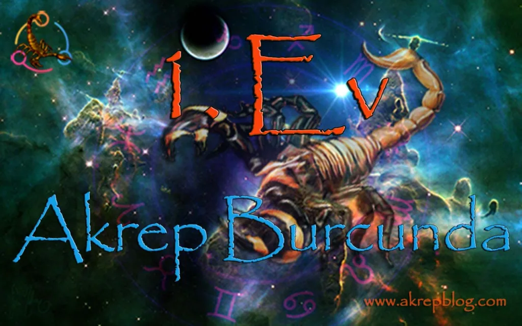 1. Ev Akrep Burcunda