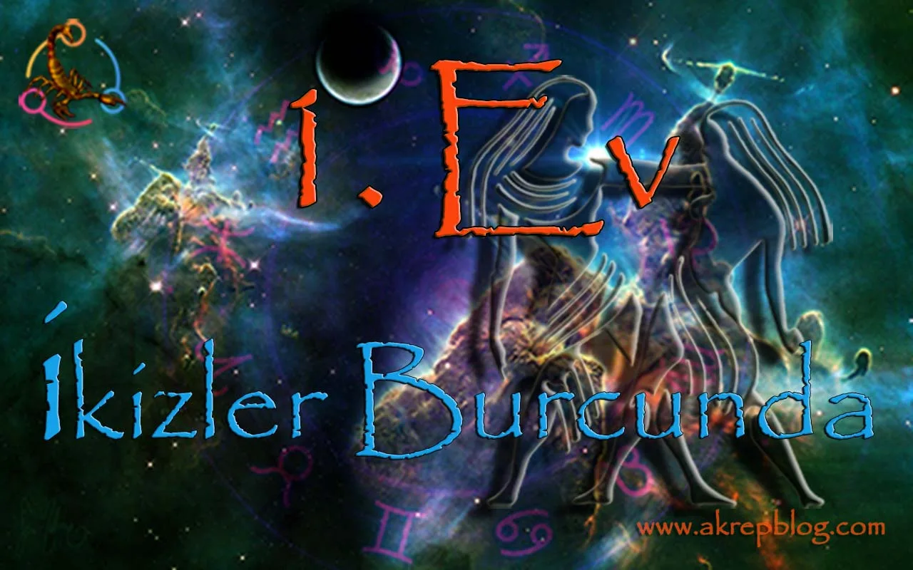 1. Ev İkizler Burcunda, İkizler 1. evde, 1. ev ikizler, 1. ev ikizler ne demek?