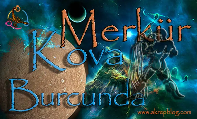 Merkür Kova Burcunda