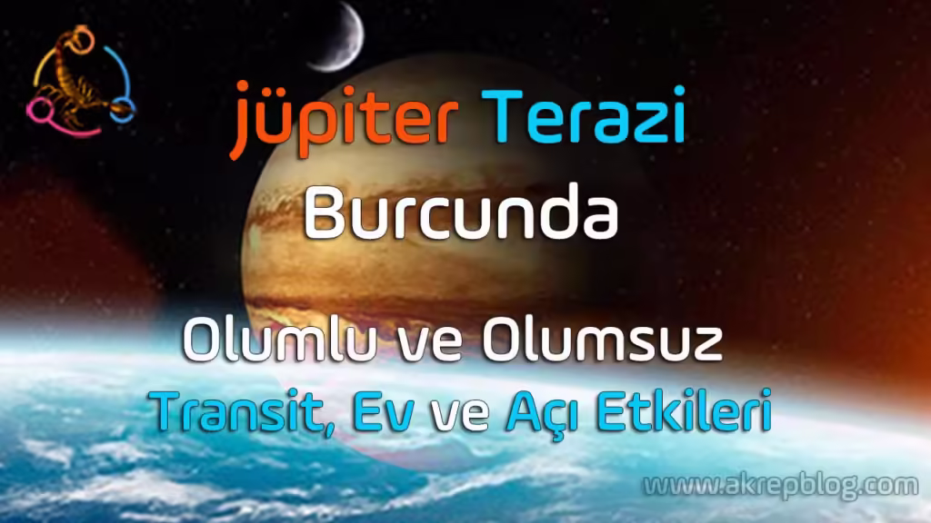 Jüpiter Terazi Burcunda