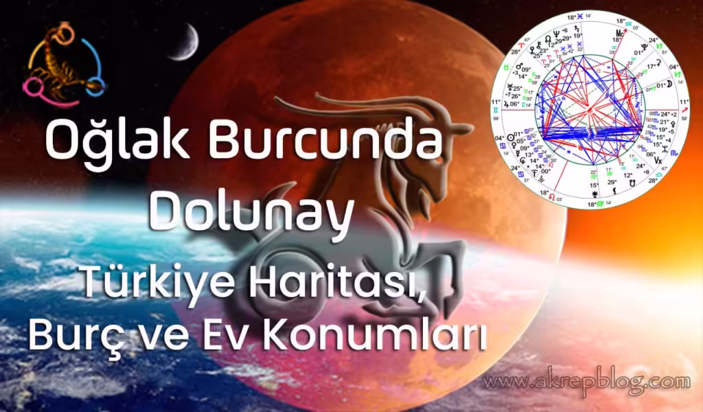 Oğlak Burcunda Dolunay