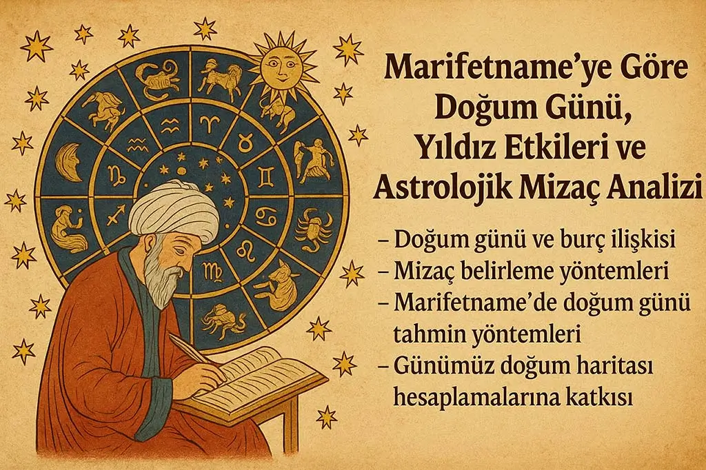 Marifetname’ye Göre Yıldız Etkileri ve Astrolojik Mizaç Analizi