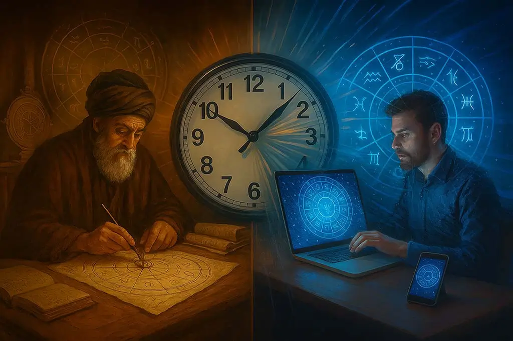 Marifetnameye Göre Yükselen Burç Hesaplama ve Mizaç İlişkisi