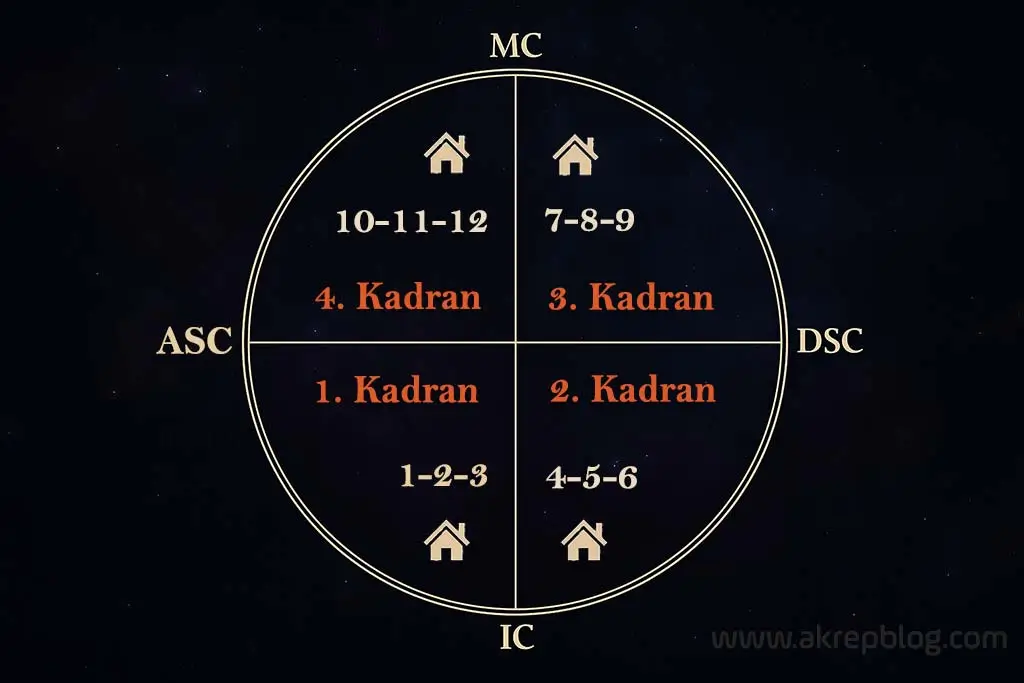 Doğum Haritasında Kadranlar - Yaşam ve İrade Üzerindeki Etkileri