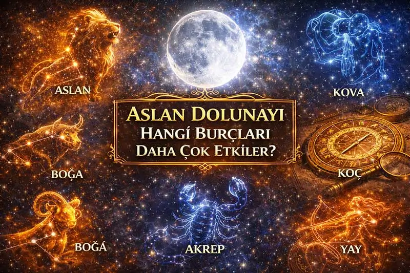 Aslan Dolunayı Hangi Burçları Daha Çok Etkiler?