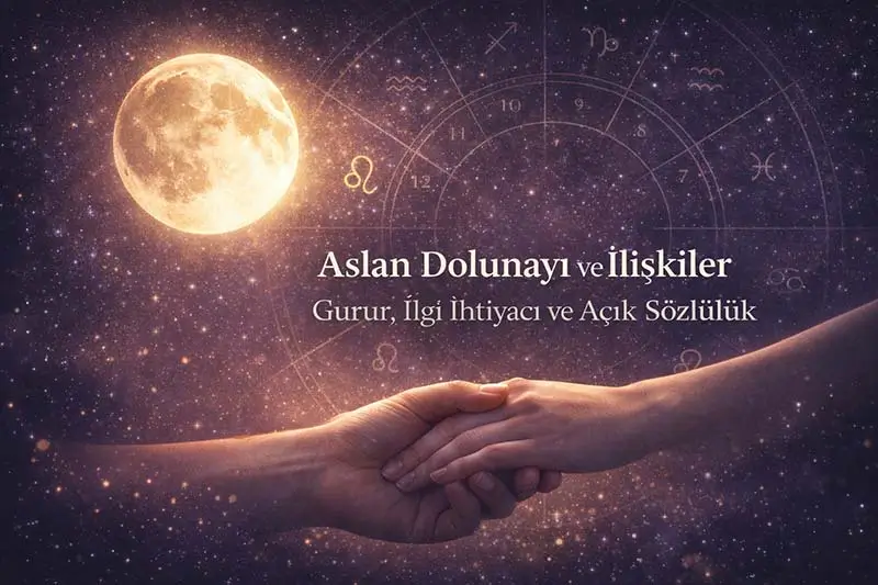 Aslan Dolunayı ve İlişkiler – Gurur, İlgi İhtiyacı ve Açık Sözlülük