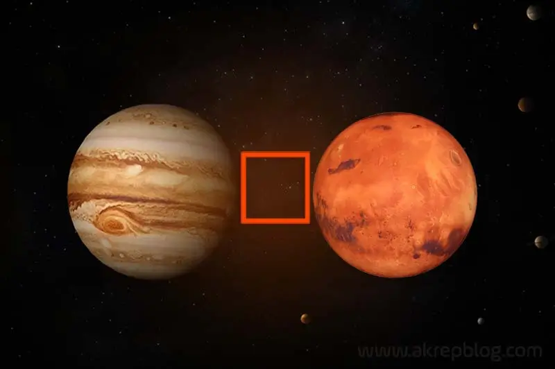 Jüpiter Mars Kare Açısı