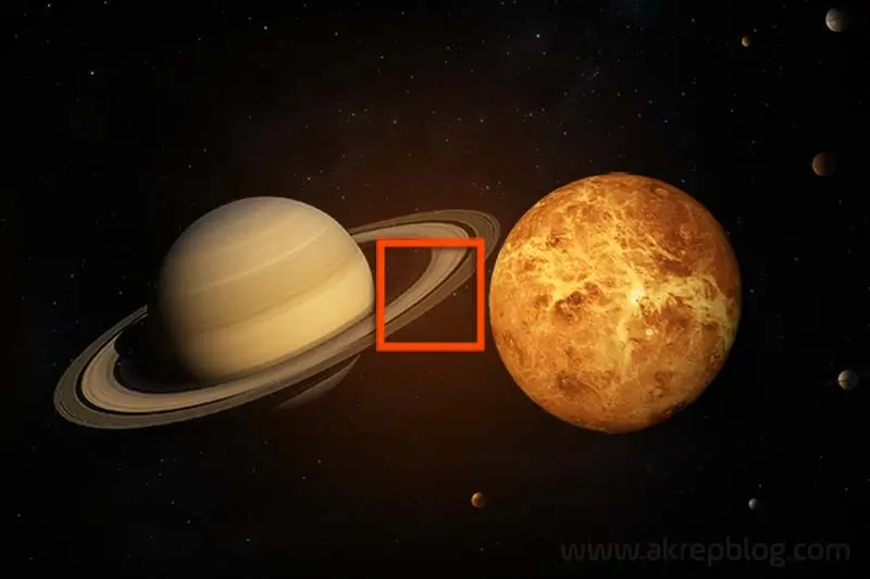 Satürn Venüs Kare Açısı
