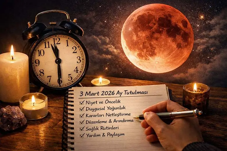 3 Mart 2026 Ay Tutulması Saat Kaçta?