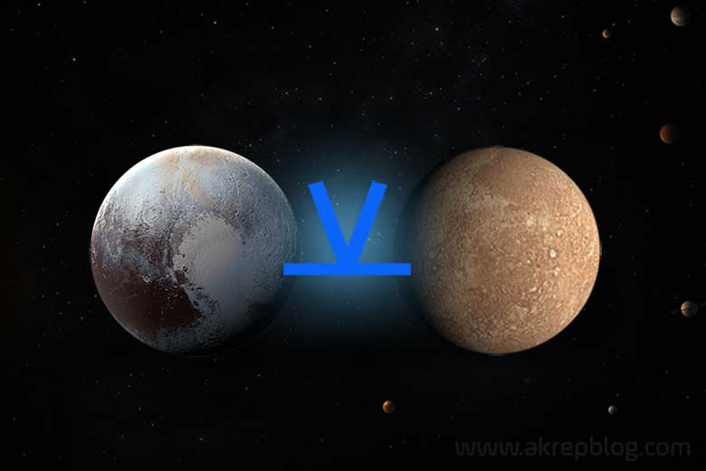 Pluto Merkür Yarı Altmışlık Açısı