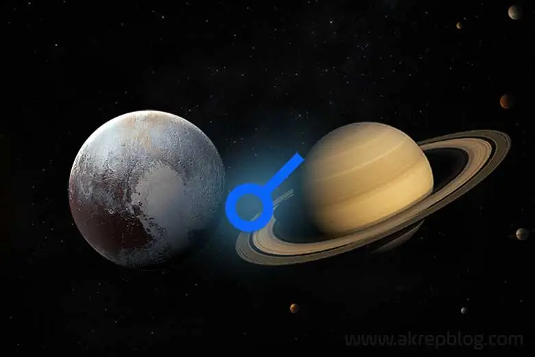 Pluto Satürn Kavuşum Açısı