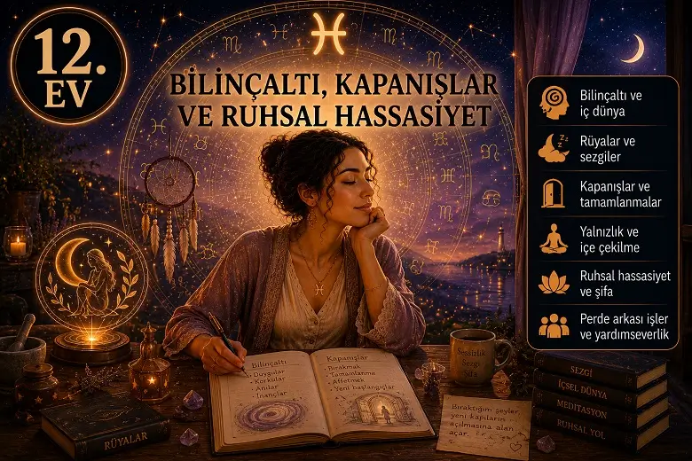 12. Ev Neyi Temsil Eder? Bilinçaltı, Kapanışlar ve Ruhsal Hassasiyet