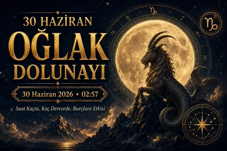30 Haziran Oğlak Dolunayı: Saat Kaçta, Derecesi ve Burçlara Etkisi