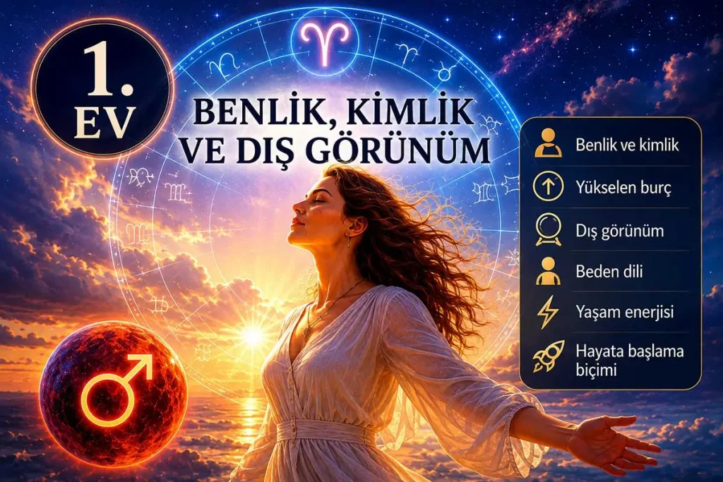 1. Ev Neyi Temsil Eder? Doğum Haritasında 1. Ev Anlamı
