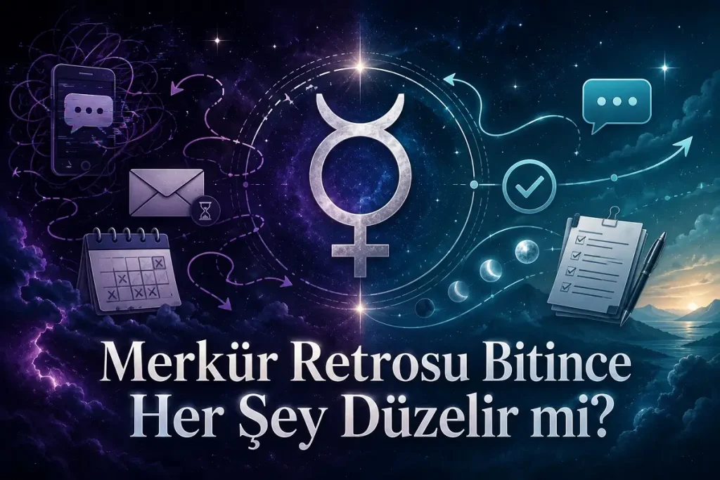 Merkür Retrosu Bitince Her Şey Düzelir mi? Etkiler Ne Zaman Geçer?