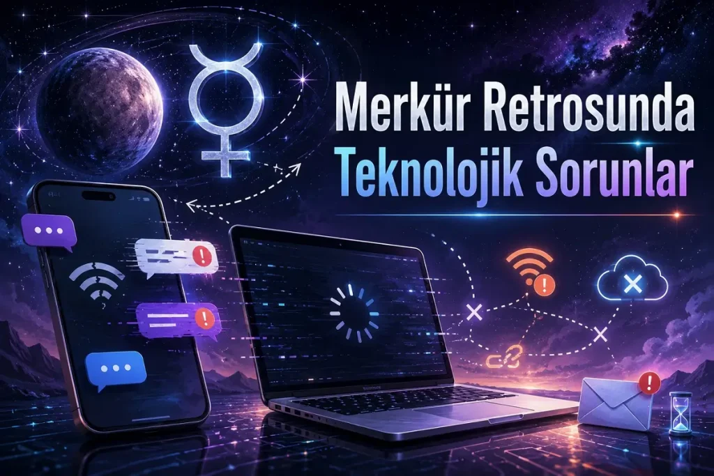 Merkür Retrosunda Teknolojik Sorunlar Neden Artar?