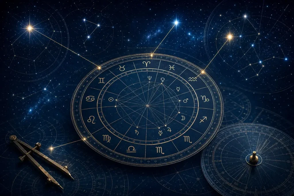 Sabit Yıldızlar Doğum Haritasında Nasıl Hesaplanır?
