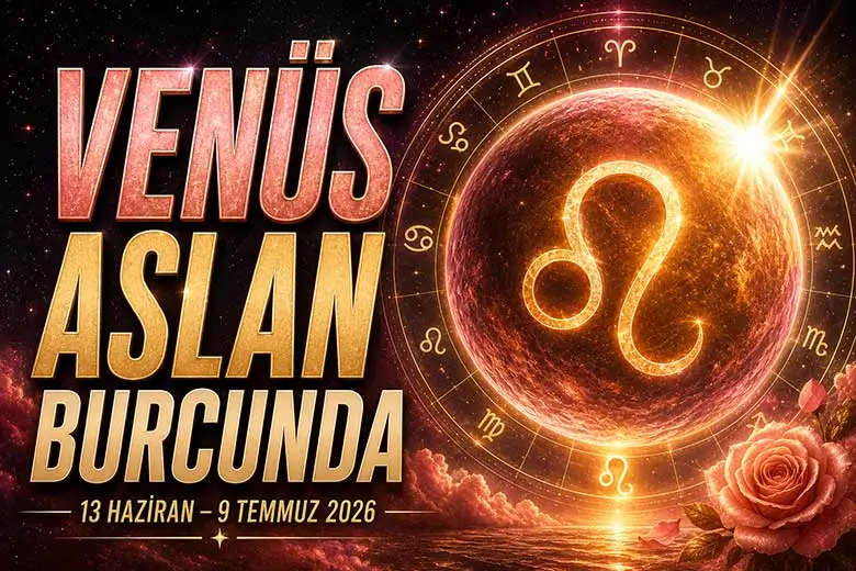 Venüs Aslan Burcuna Geçiyor: Aşk, İlişkiler ve Burçlara Etkileri