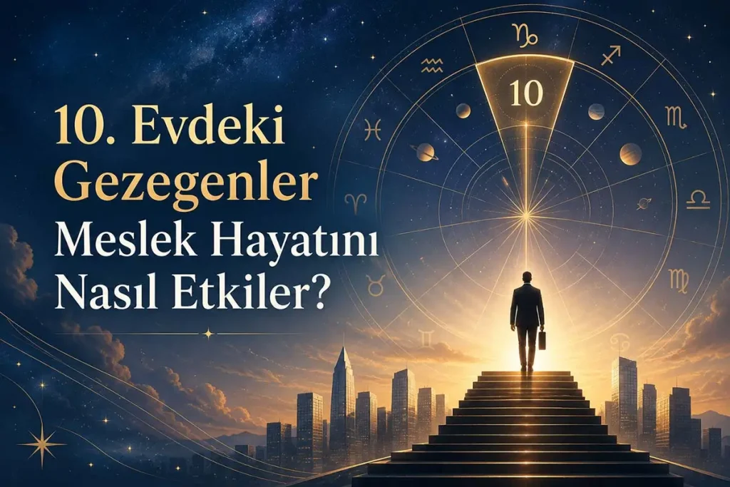 10. Evdeki Gezegenler Meslek Hayatını Nasıl Etkiler?