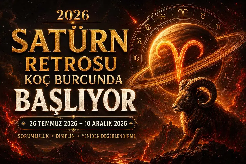 2026 Satürn Retrosu Koç Burcunda Başlıyor: Hangi Burçlar Etkilenecek?