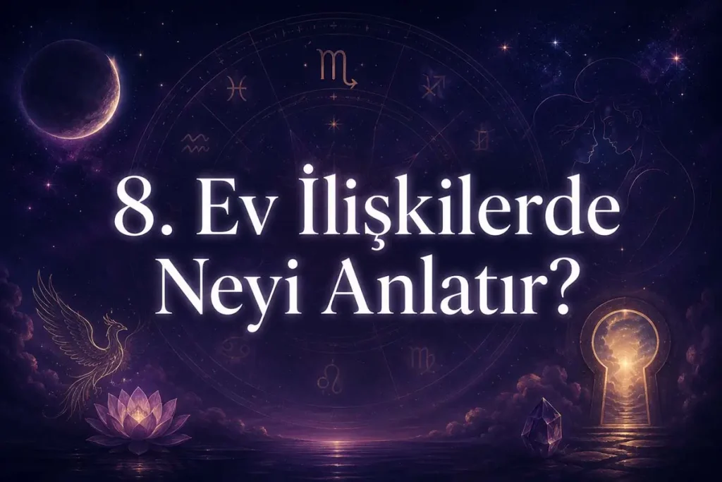 8. Ev İlişkilerde Neyi Anlatır?
