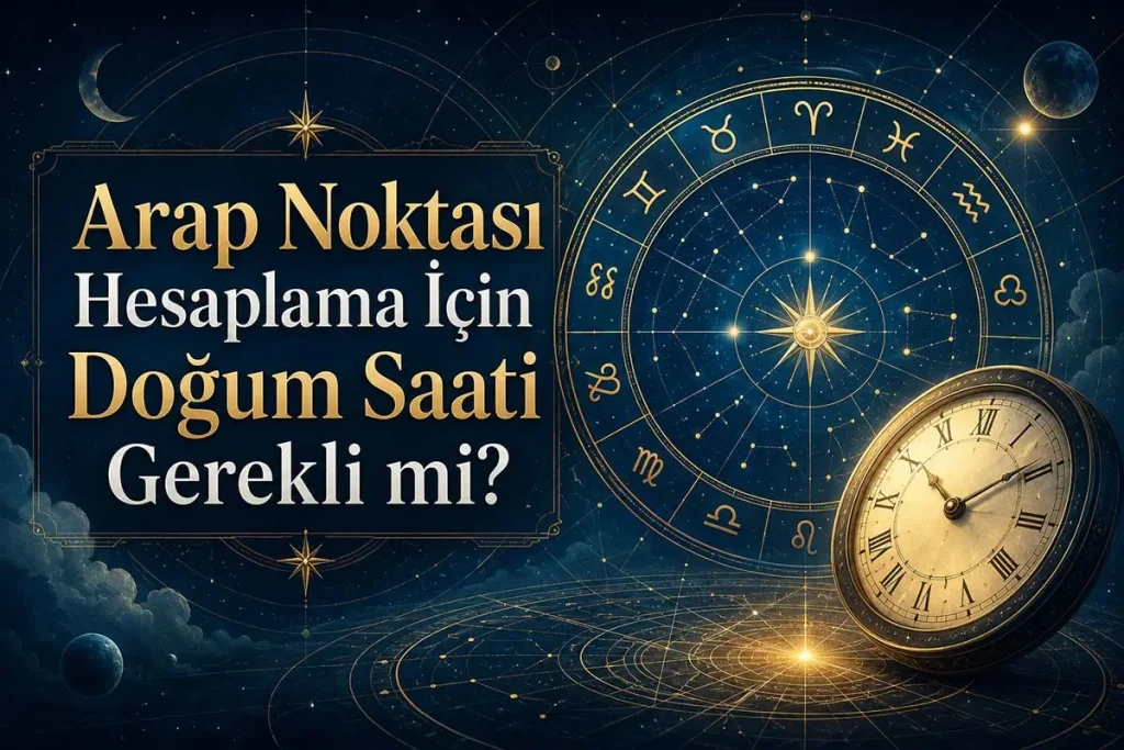 Arap Noktası Hesaplama İçin Doğum Saati Gerekli mi?