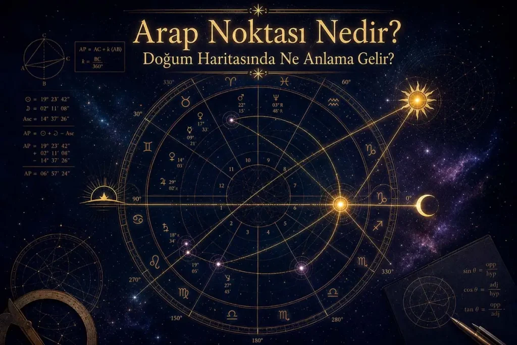 Arap Noktası Nedir? Doğum Haritasında Ne Anlama Gelir?