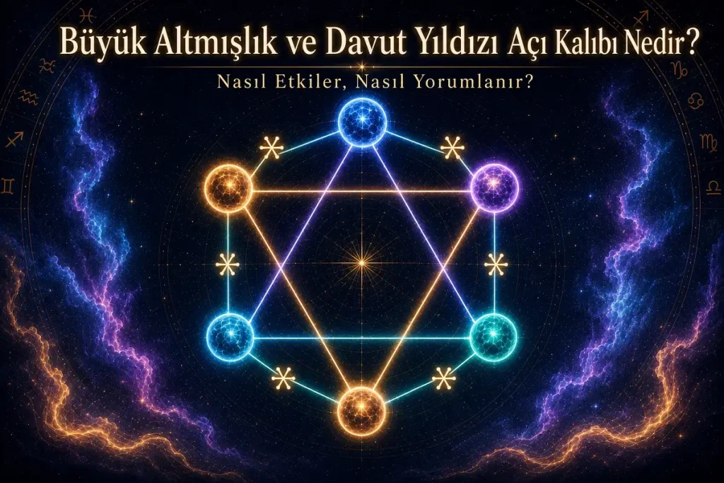 Büyük Altmışlık Davut Yıldızı Açı Kalıbı Nedir? Nasıl Etkiler, Nasıl Yorumlanır?