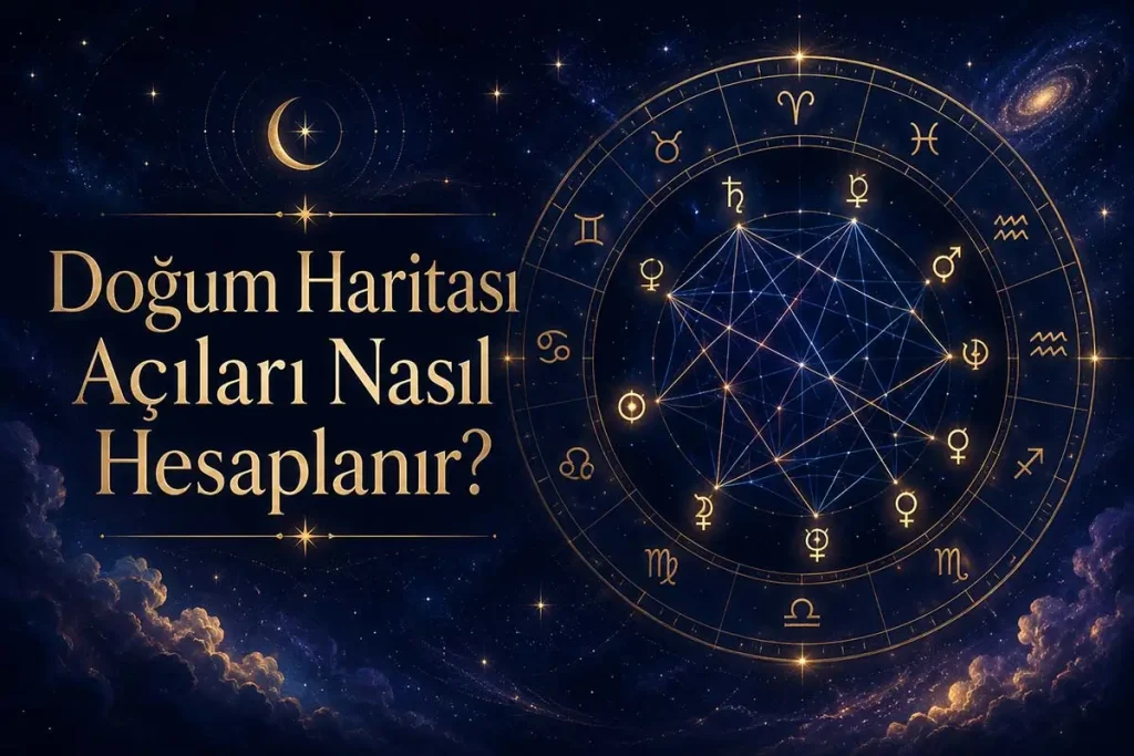Doğum Haritası Açıları Nasıl Hesaplanır? Derece, Orb ve Örnekler