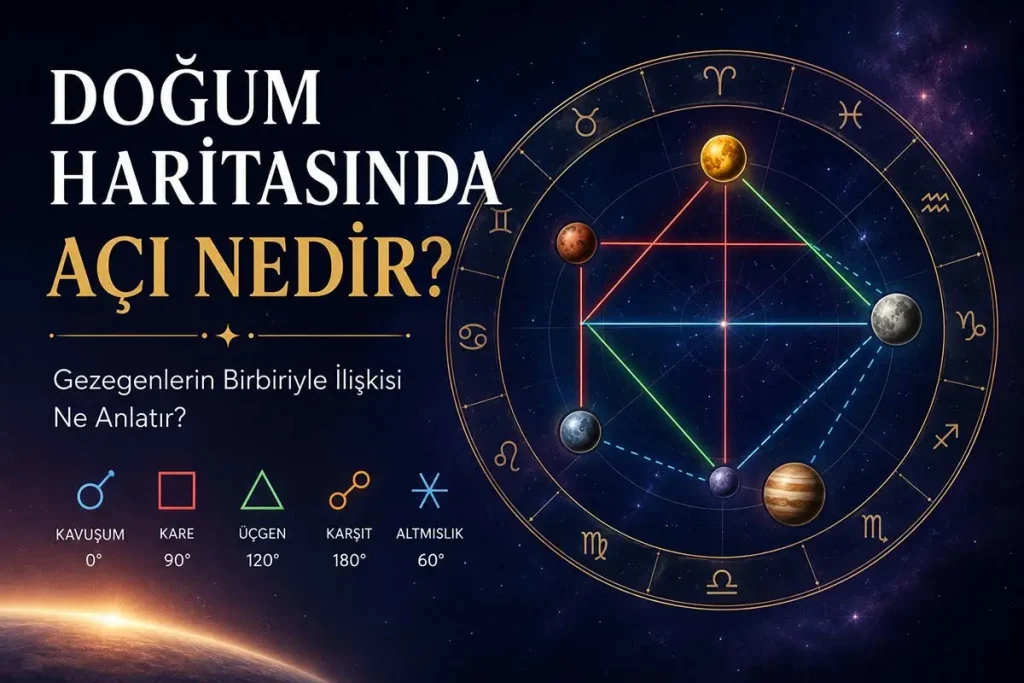 Doğum Haritasında Açı Nedir? Açıların Anlamı