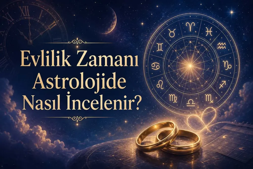 Evlilik Zamanı Astrolojide Nasıl İncelenir? Transit, İlerletilmiş Harita ve Solar Arc