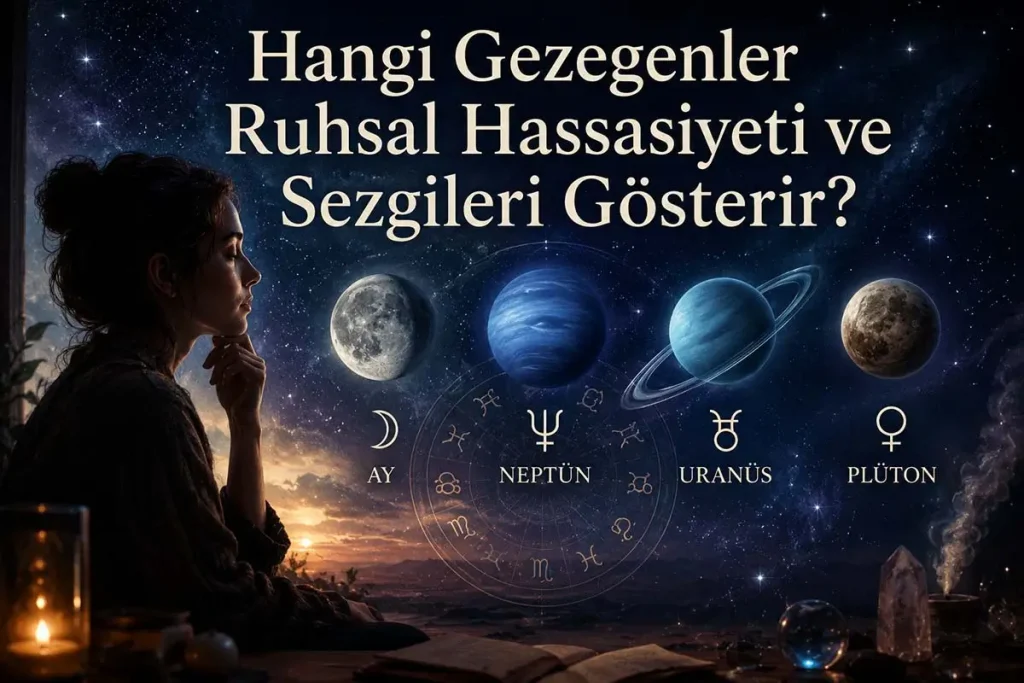 Hangi Gezegenler Ruhsal Hassasiyeti ve Sezgileri Gösterir?