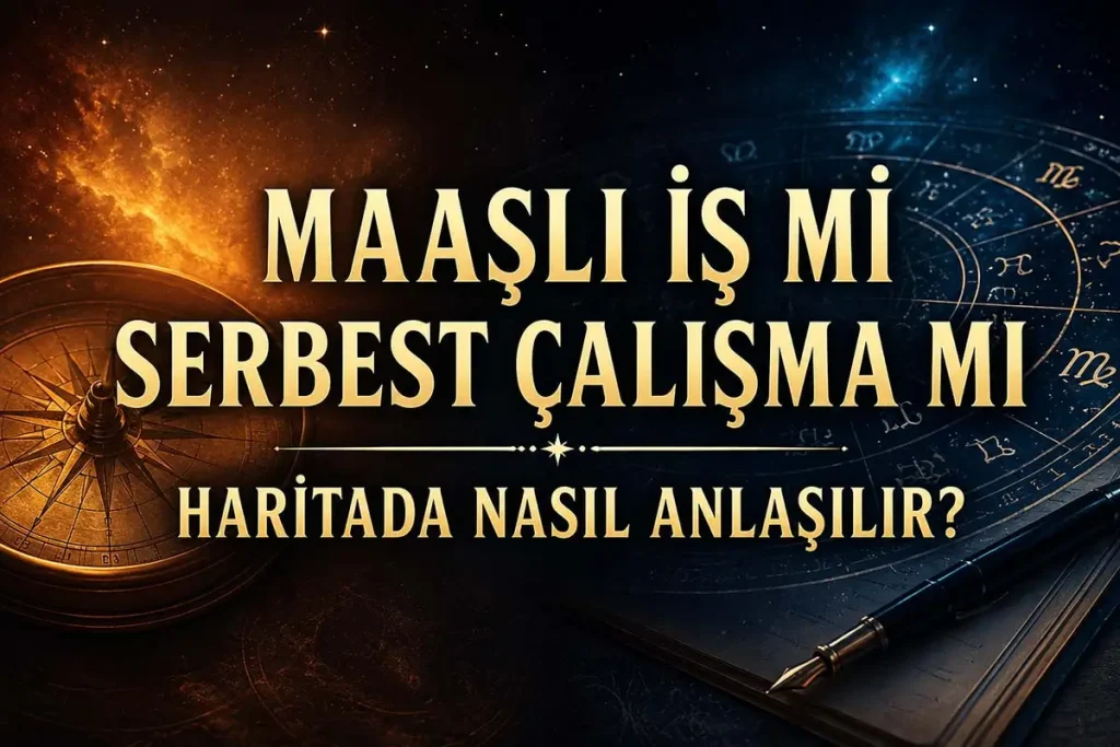 Maaşlı İş mi Serbest Çalışma mı Haritada Nasıl Anlaşılır?