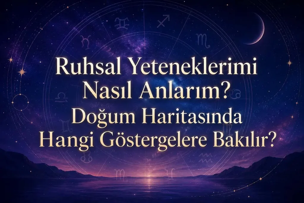 Ruhsal Yeteneklerimi Nasıl Anlarım? Haritada Hangi Göstergelere Bakılır?