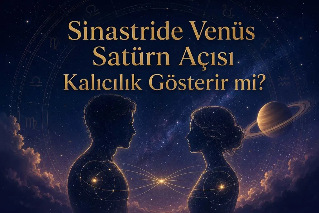 Sinastride Venüs Satürn Açısı Kalıcılık Gösterir mi?