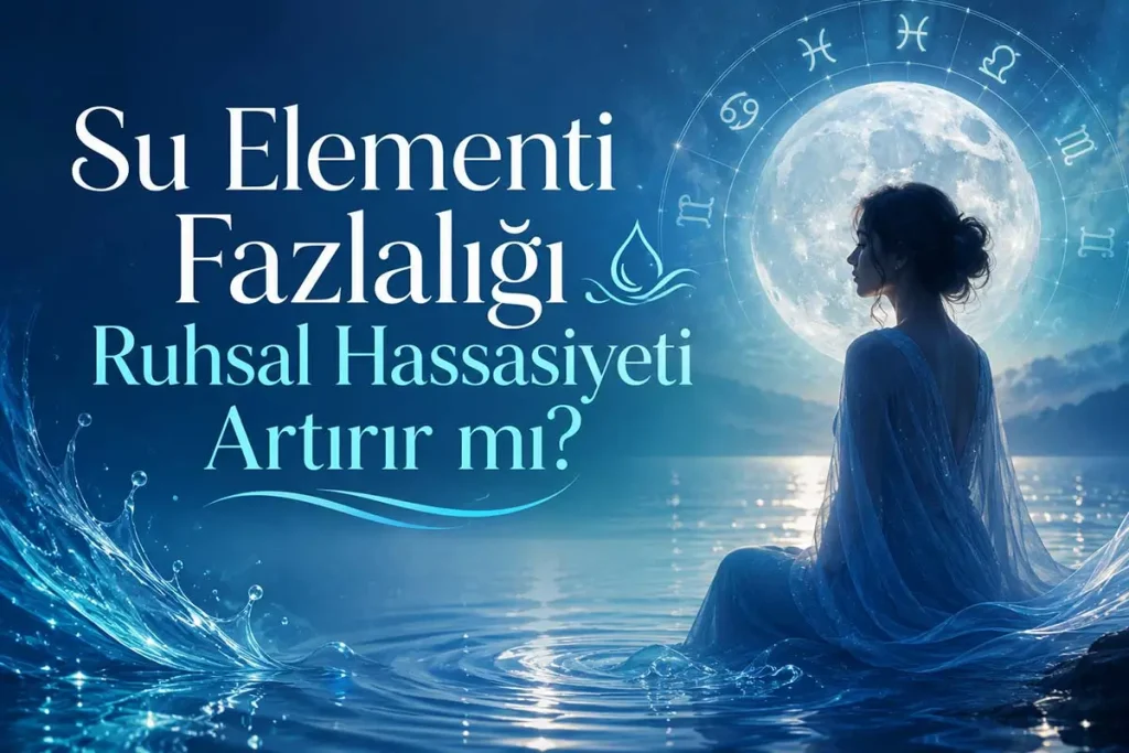 Su Elementi Fazlalığı Ruhsal Hassasiyeti Artırır mı?
