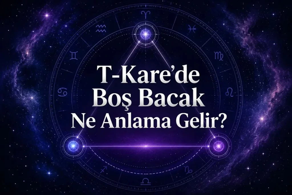 T-Kare’de Boş Bacak Ne Anlama Gelir?